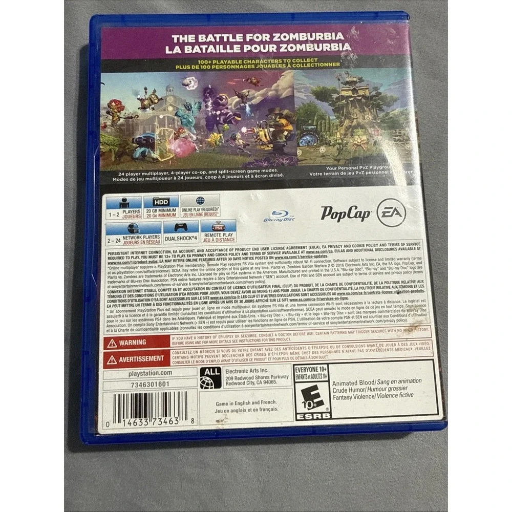 Plants Vs. Zombies GW2 (Sony Playstation 4, E10+) (HE1030012)